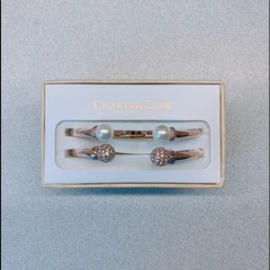 Cute Charter Club Cuff Set